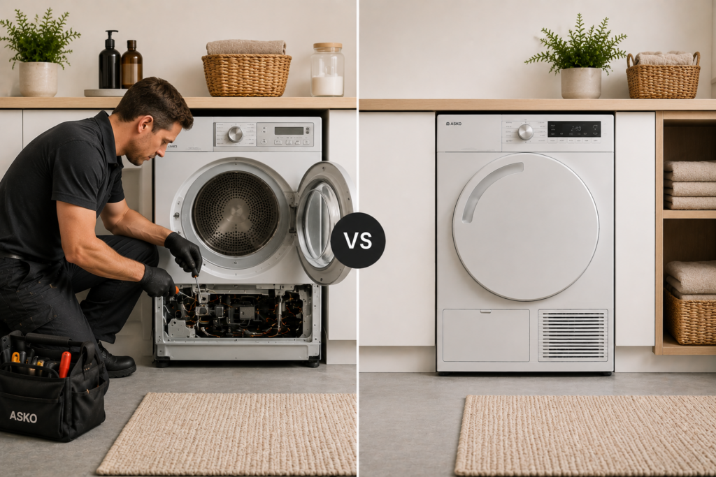 asko dryer repair or replace