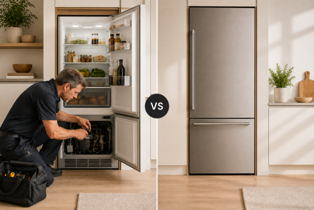 asko fridge repair or replace