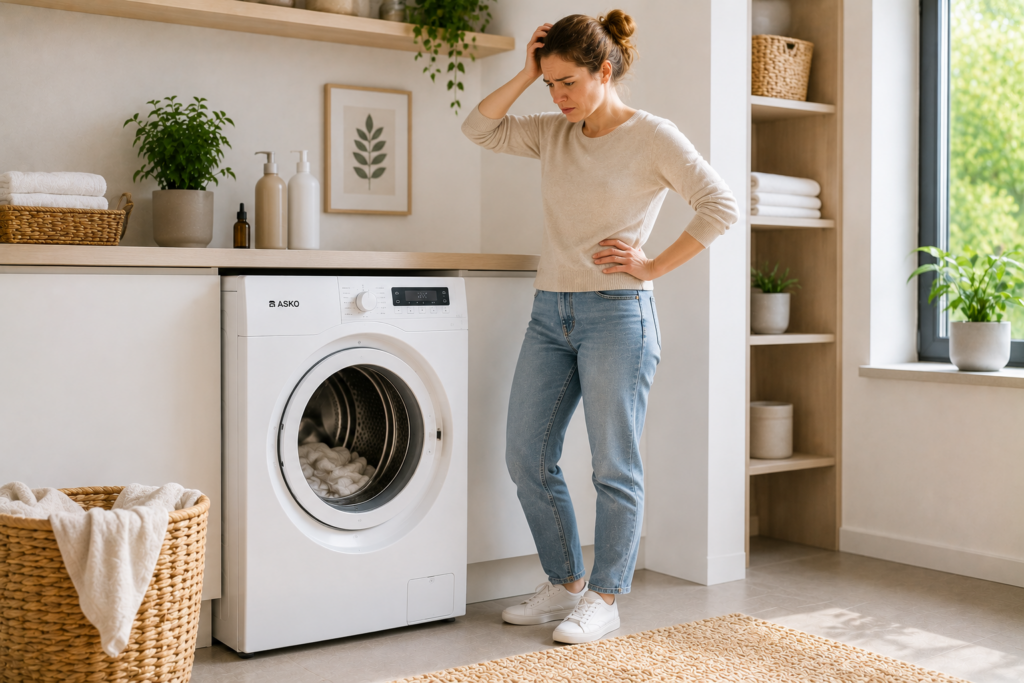 asko washer not spinning