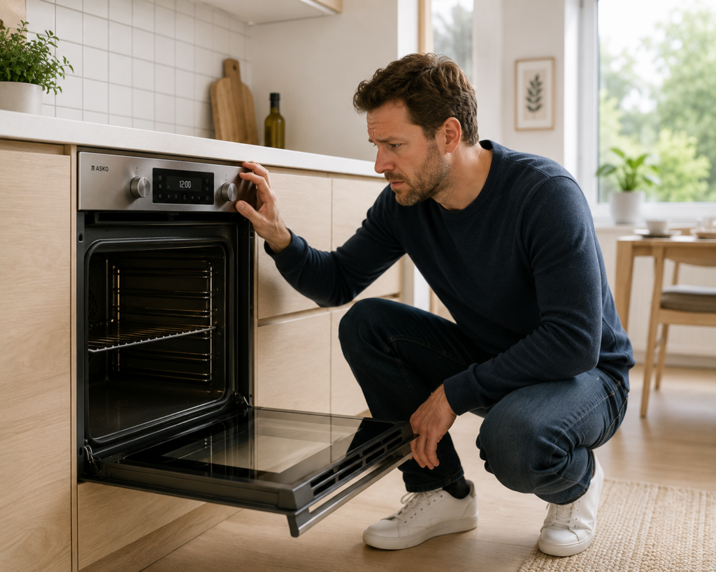 asko oven not heating
