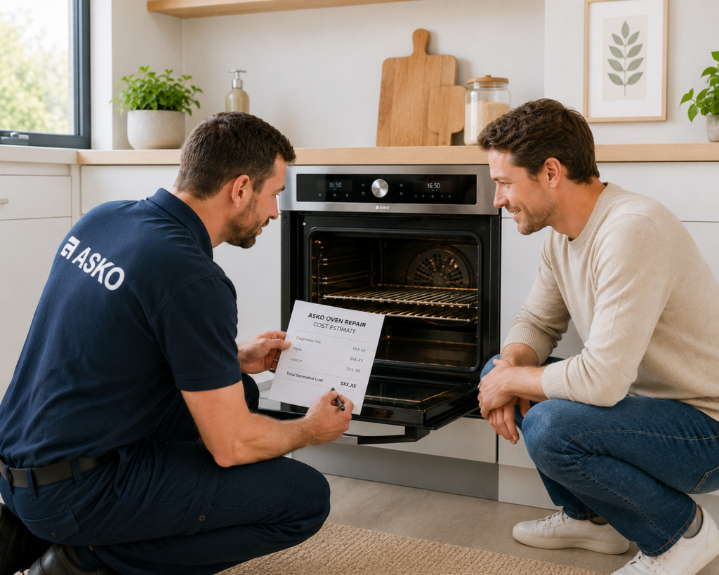 asko oven repair cost