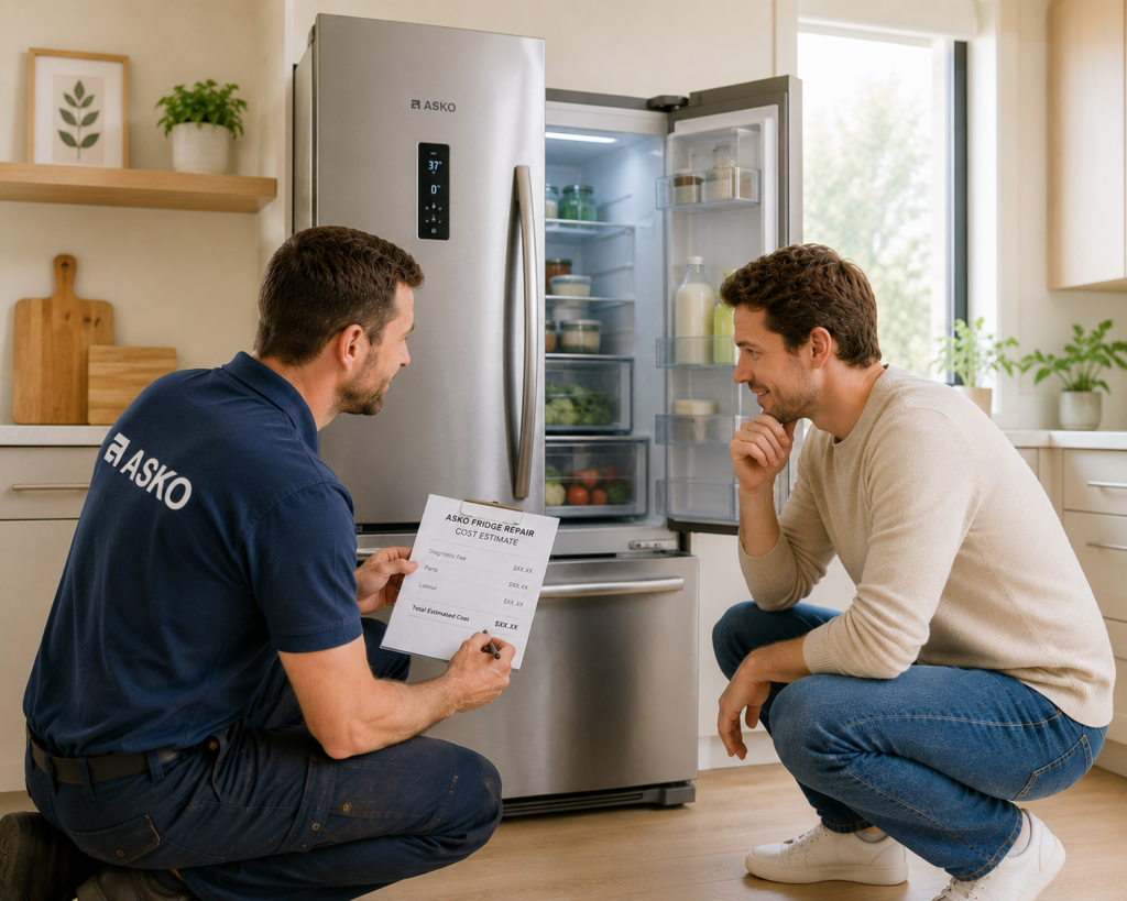 asko refrigerator repair cost