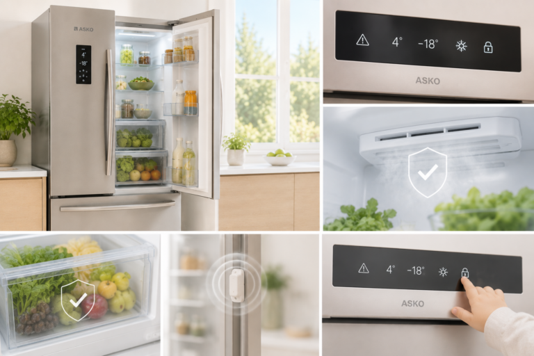 asko refrigerator safety