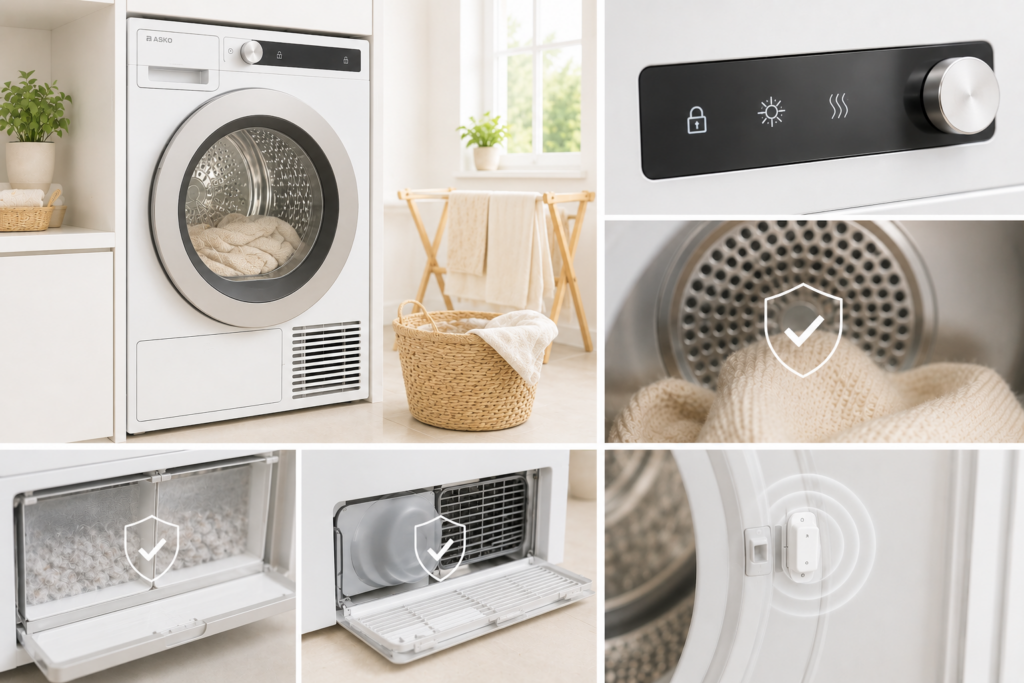 asko dryer safety