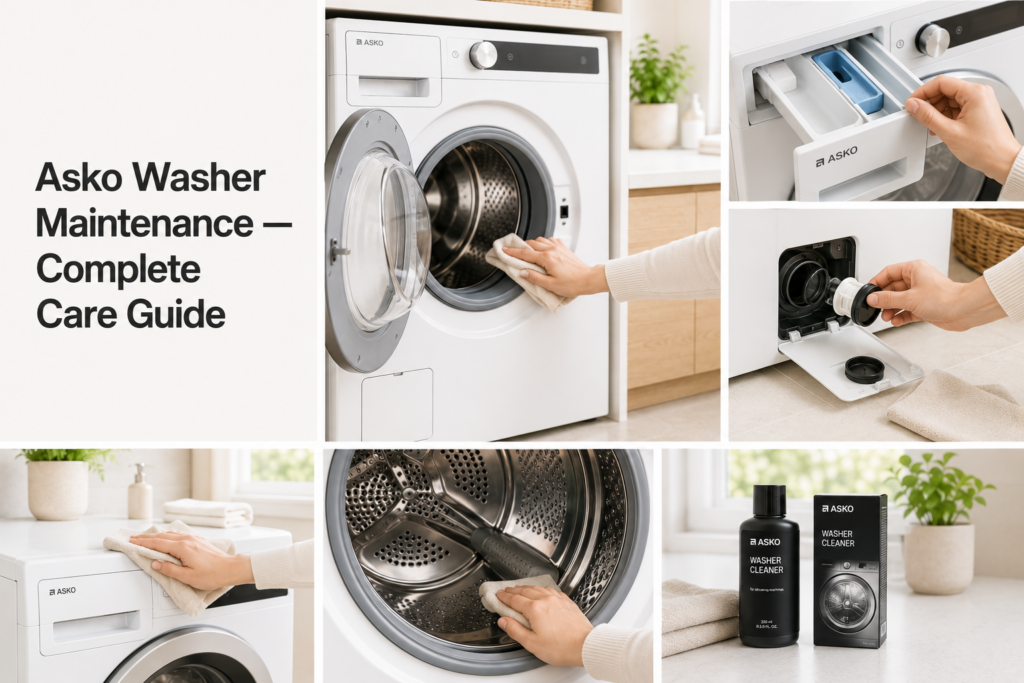 asko washer maintenance