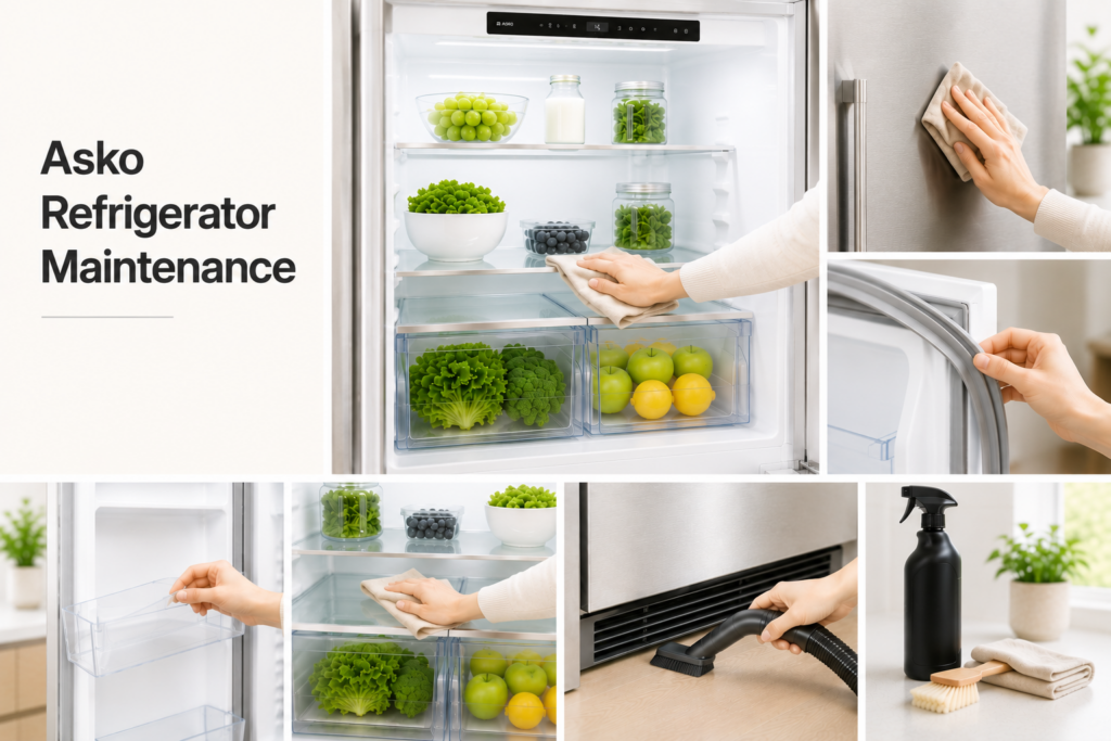 asko refrigerator maintenance guide