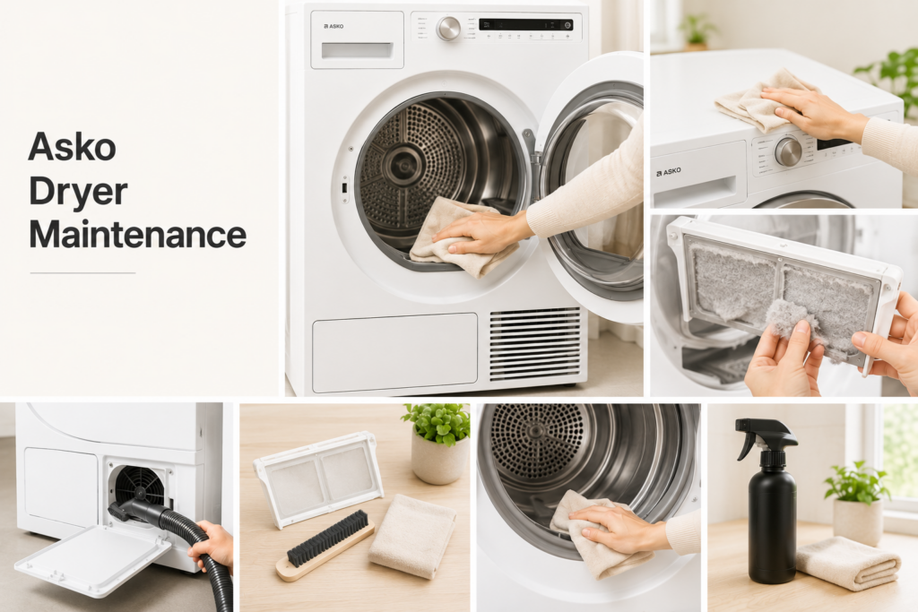 asko dryer maintenance