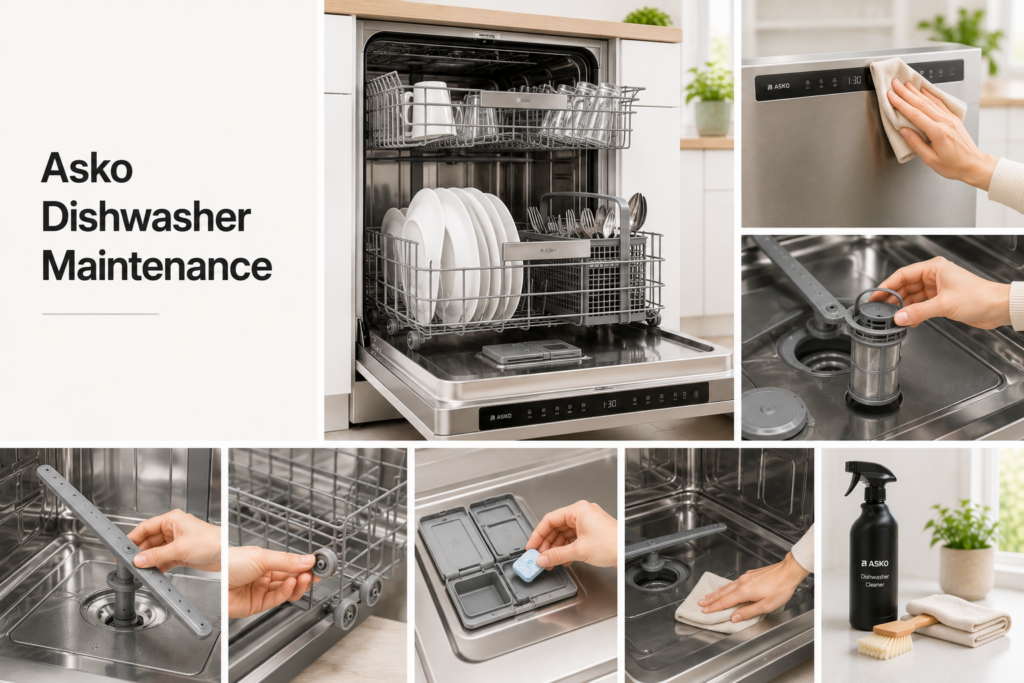asko dishwasher maintenance